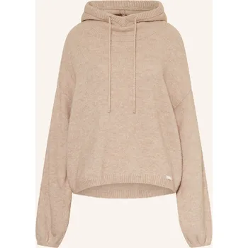 Dámský svetr Elias Rumelis Dámská Úpletová Mikina S Kapucí Gianna, béžová, 34