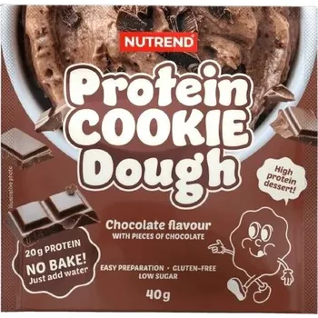 Protein dezert Nutrend PROTEIN COOKIE DOUGH Čokoláda 40g
