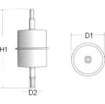 Filtr do auta Starline Palivový filtr SF PF7006
