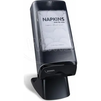 Stojanový zásobník na ubrousky černý [1 ks] (60792)