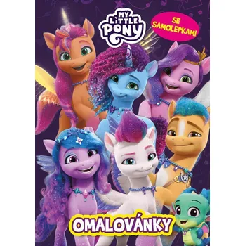 Bystrá hlava My Little Pony - Omalovánky se samolepkami - Kolektiv