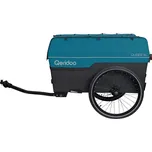 Qeridoo Vozík za kolo Qubee XL, nosnost: 49 kg, 220 l, modro-černý Q-QBE2-23-PE