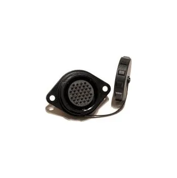 Elektrická zásuvka RS PRO Kulatý konektor, Montáž příruby, počet kontaktů: 35, Zásuvka, pohlaví kontaktu: samice, IP67