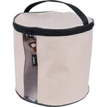 Cestovní nádoba na krmivo pro psy TRAVELLING béžová velikost S, M Rozměr: S - 22 [ø] x 21 [h] cm
