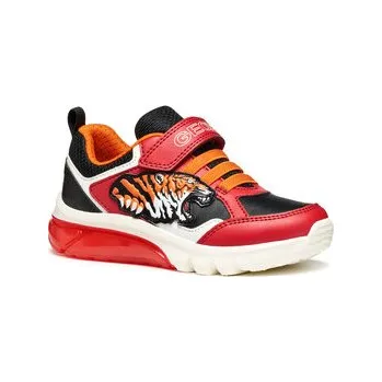 Dámská obuv Sneakersy Geox J Ciberdron J56LBB 054CE C0020 M Červená 24