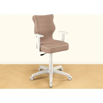 Entelo Ergonomická židle k psacímu stolu do dětského pokoje STARORŮŽOVÁ Zvolte rozměr: dítě 146 - 176,5 cm (výška stolu 71 - 82 cm)