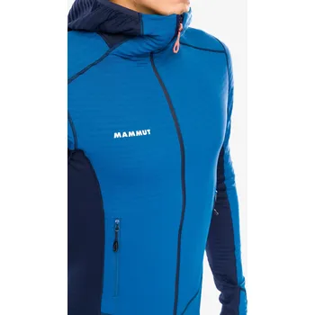 Pánská mikina Outdoorova mikina Mammut Taiss Light ML Hooded Jacket - deep ice/marine