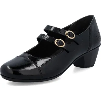 Dámské lodičky DÁMSKÉ LODIČKY RIEKER 41758-00 ČERNÁ Barva: Černá, Velikost: 36