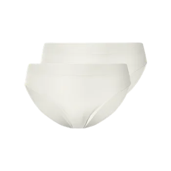 Kalhotky esmara® Dámské bezešvé kalhotky, 2 kusy (bílá, XL(48/50))