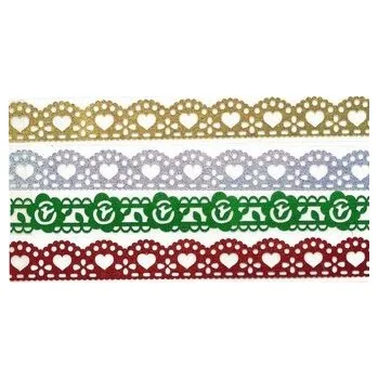 Set školních potřeb Taśma hologramowa z brokatem samoprzylepna MIX