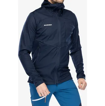 Softshellová bunda Mammut Ultimate VII SO Hooded Jacket - marine