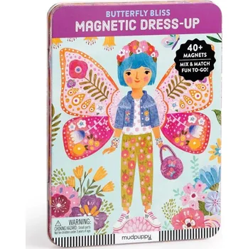 Výuková hračka Mudpuppy Magnetické oblékání Motýlí slečny