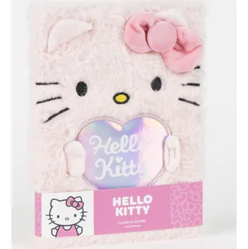 Blok Zápisník Hello Kitty třpytivý A5