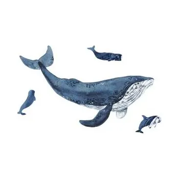 Mini dřevěné puzzle Velryba – By Epipi s možností vrácení nebo výměny do 30 dnů zdarma - PU31