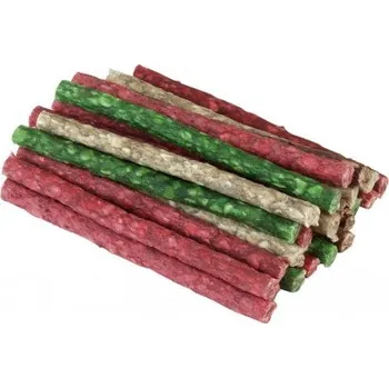 Chov hospodářského zvířete KERBL Tyčinka žvýkací - barevný mix 12,5 cm, 25 ks