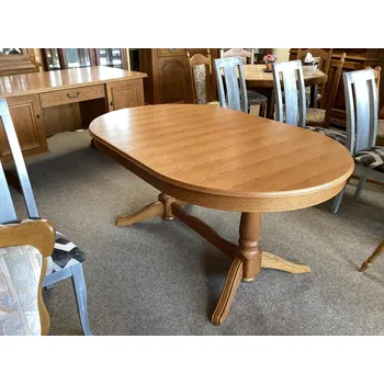 Jídelní stůl Rustikální jídelní stůl rozkládací top stav