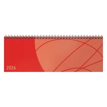 Tischkalender quer Professional Colourlux 2026 rot - Korsch Verlag