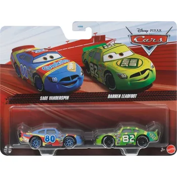 auto na autodráhu Disney Cars Sage Vanderspin And Darren Leadfoot