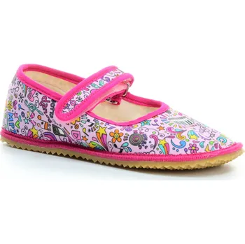 Dívčí obuv Beda music (BF-060010/BA) barefoot bačkory/ balerínky Velikost boty (EU): 25, Vnitřní délka boty: 160, Vnitřní šířka boty: 67