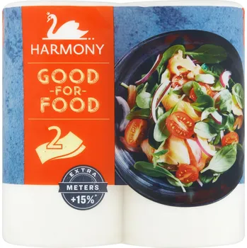 Utěrka Harmony Kuchyňské utěrky 2-vrstvé Good For Food - 2ks 30366
