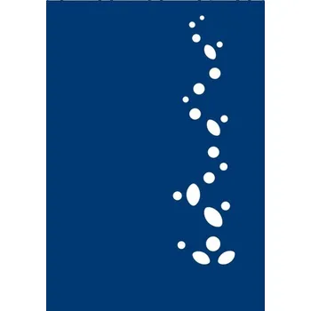 Složka univerzální, A4, motiv bubliny, tmavě modrá