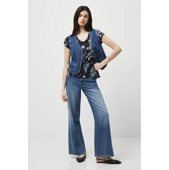 Dámské tričko Bavlněné tričko Medicine dámské, černá barva RW25-TSD302 99A, vel. XL