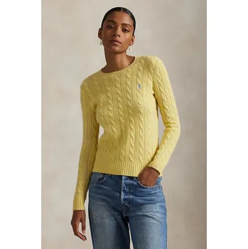 Dámský svetr Svetr Polo Ralph Lauren, XS, žlutá, 11X