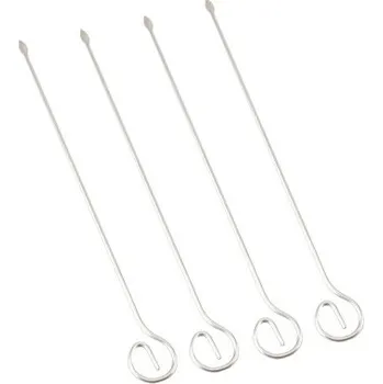 Příslušenství pro gril Pro-Tech shop Grilovací jehly nerezové 4ks 53424&nbsp;14679