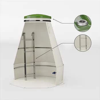 vodoměrná šachta Sineko Vodoměrná šachta VSDK 2 HARD - odolná větší šachta