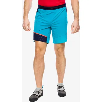 Pánské oblečení Lezecké kraťasy La Sportiva Comp Short - tropic blue/deep sea