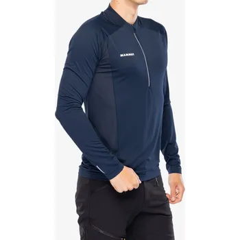 Pánská mikina Mikina Mammut Aenergy FL Half Zip Longsleeve - marine