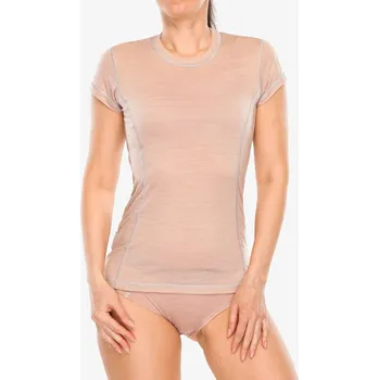 Dámské tričko Merino triko dámské Sensor Merino Air Tee SS - dusty pink