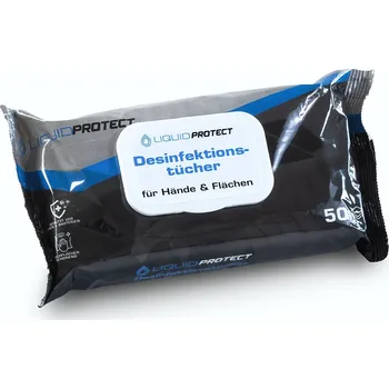 Mýdlo Pro-Tech shop Vlhčené dezinfekční utěrky – 50 ks 11806&nbsp;0730203