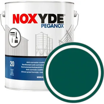 barva na kov Antikorozní elastický nátěr Rust-Oleum Noxyde Peganox Barva: Mechová zelená (RAL6005 GREEN), Balení: 5 KG