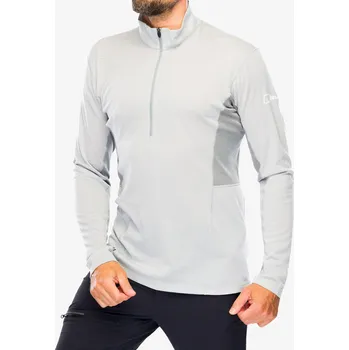 Pánská mikina Mikina bez kapuce Berghaus MTN Guide LS HZ - monument/jet black