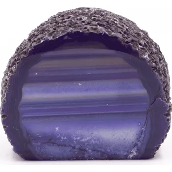 Přírodní kámen Milujeme Kameny Achát - řez - fialový CHF12 543682