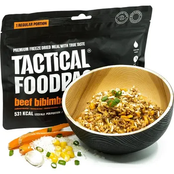Hotové jídlo Lyofilizát Tactical Foodpack Bibimbap s hovězím masem 420 g