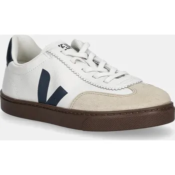 Dívčí tenisky Dětské kožené tenisky Veja Small Volley SY2021013C.28.35 béžová 01X, EUR 33