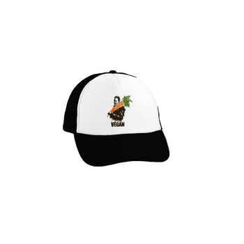 Kšiltovka Bastard Vegan kšiltovka truckerka Black cap