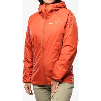 Dámská móda Zateplená bunda dámská Montane Respond Hoodie - saffron red