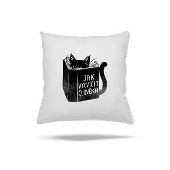 Polštář Bastard Povinná četba polštář White