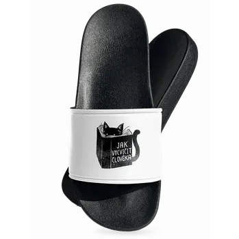 Pánské pantofle Bastard Povinná četba pantofle White