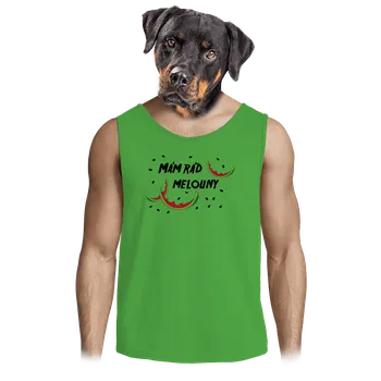 Pánské oblečení Bastard Melouny pánské tílko Lime