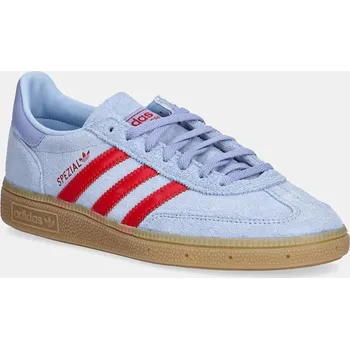 Dámské tenisky Semišové tenisky adidas Originals Handball Spezial dámské, modrá barva, JR3639 55X, EUR 35.5