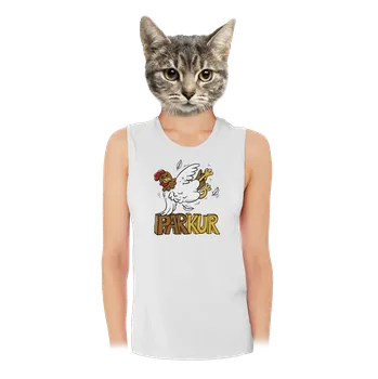 Bastard Parkur dámské tílko volné White