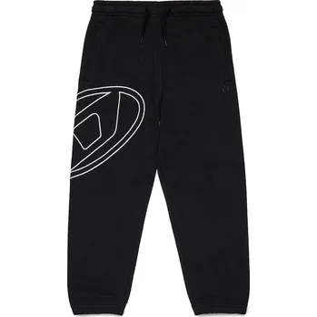 Chlapecké kalhoty Dětské bavlněné tepláky Diesel PMARKYMEGOVALD TROUSERS J02272 černá 99X, vel. 106