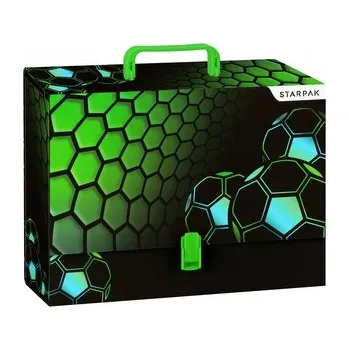 Set školních potřeb Teczka z rączką A4/95mm Football STARPAK 559321