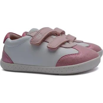 Chlapecké polobotky Barefoot botasky GARVALIN 252331-B113 bílorůžové Velikost: 26