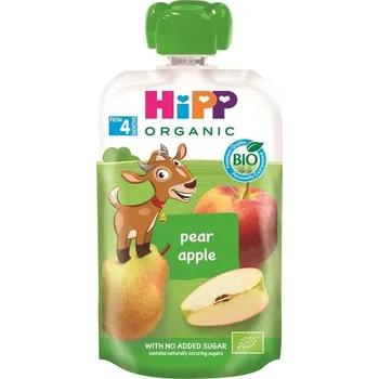 HiPP BIO Hippies Hruška - Jablko 100g