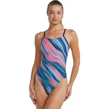 Dámské plavky Tyr Durafast Elite Cutoutfit Riptidal S - UK32